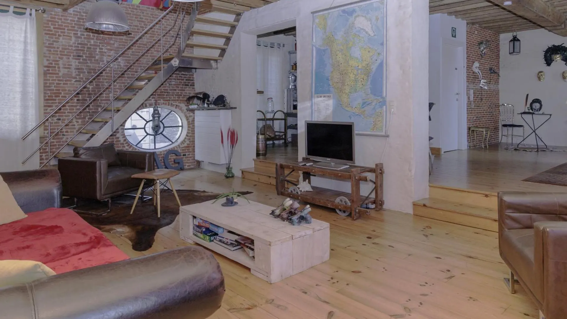 Re-Claimed Loft Apartment Antwerp
